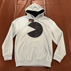 NWT Pac-Man Video Game Hoodie Sweatshirt - Size Medium